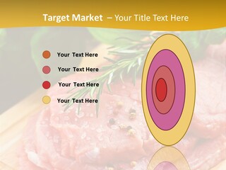 Slice Dinner Food PowerPoint Template