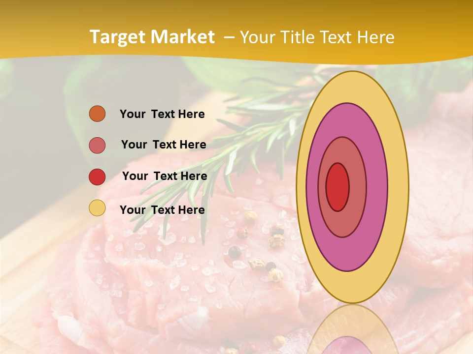 Slice Dinner Food PowerPoint Template
