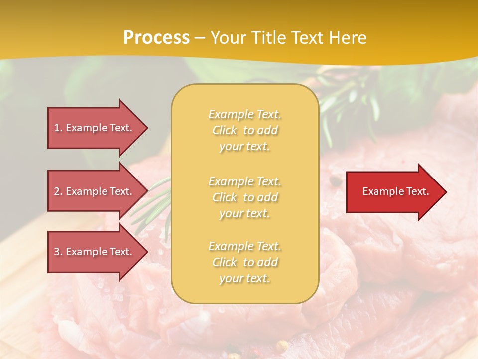 Slice Dinner Food PowerPoint Template