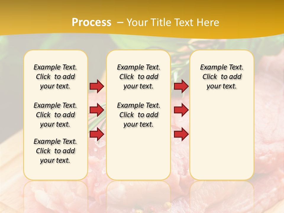 Slice Dinner Food PowerPoint Template