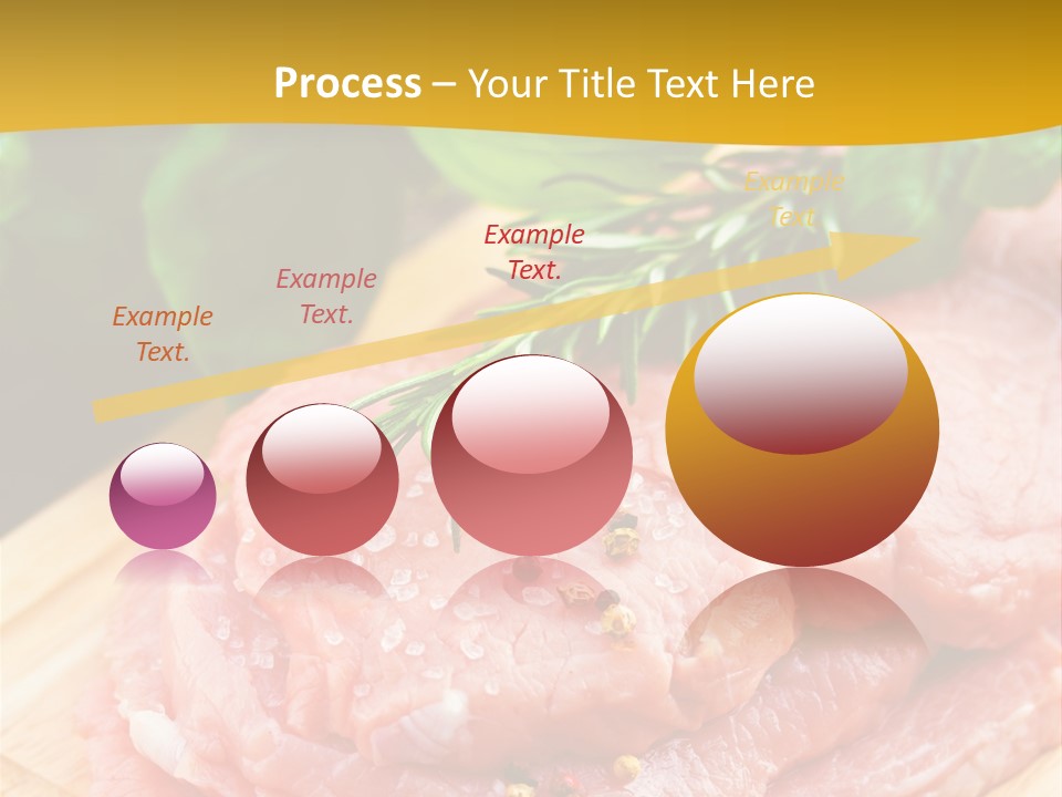 Slice Dinner Food PowerPoint Template