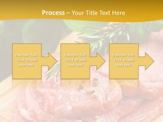 Slice Dinner Food PowerPoint Template