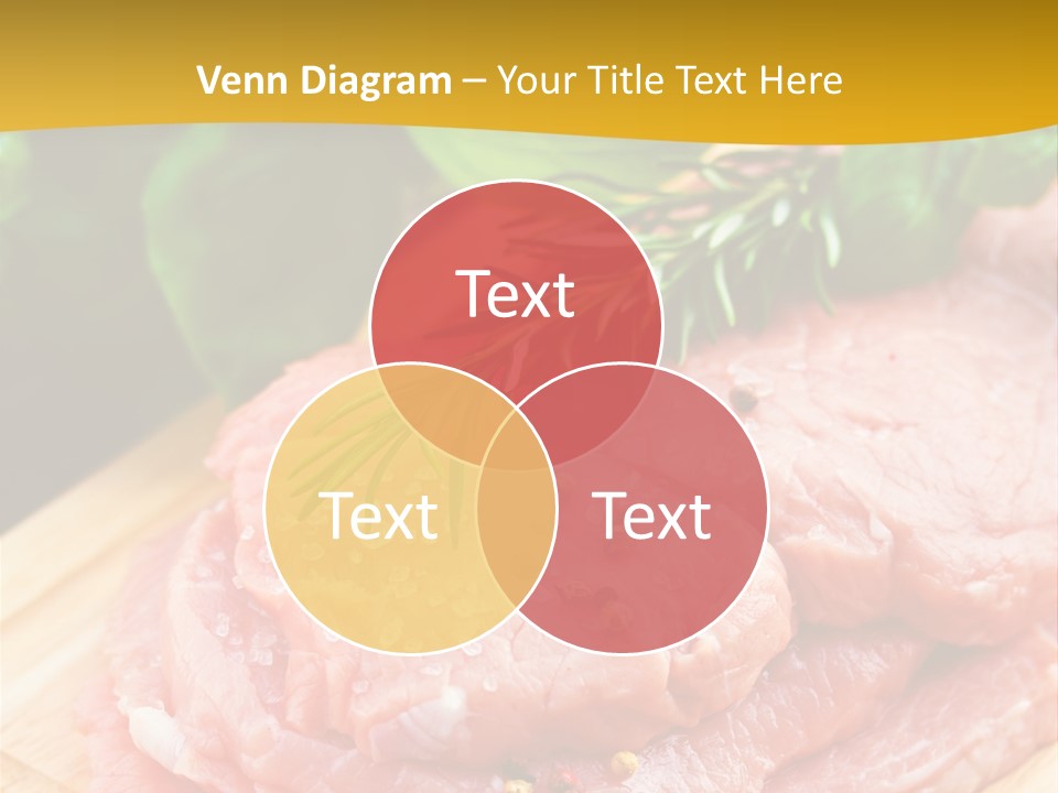 Slice Dinner Food PowerPoint Template