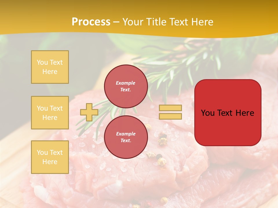 Slice Dinner Food PowerPoint Template