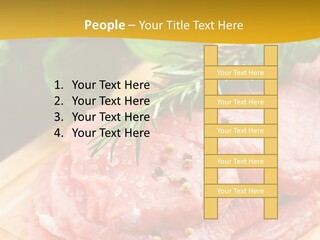 Slice Dinner Food PowerPoint Template