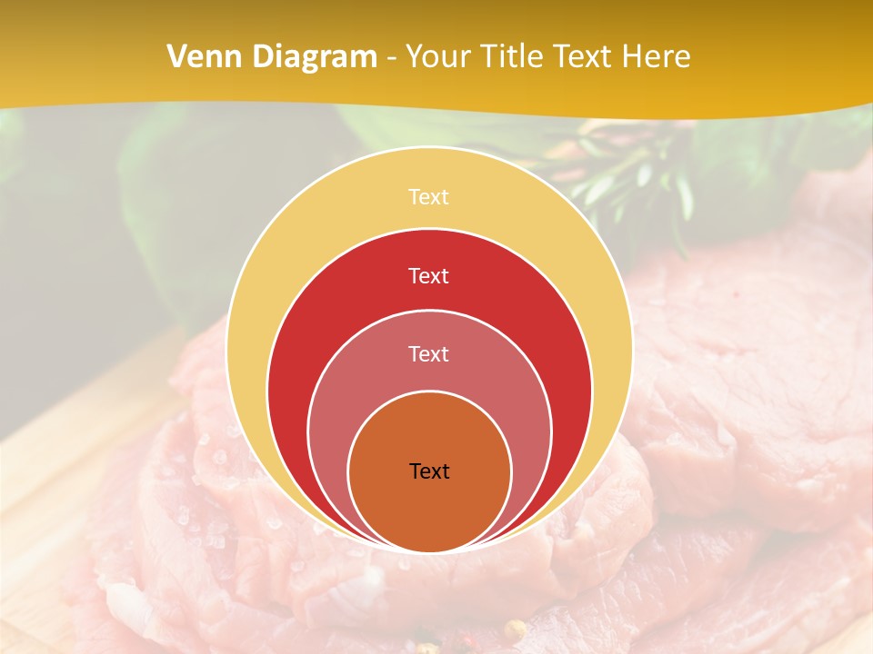 Slice Dinner Food PowerPoint Template