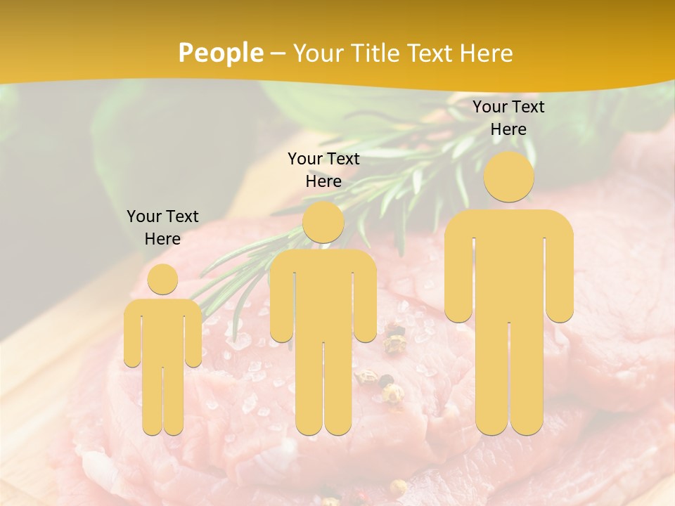 Slice Dinner Food PowerPoint Template