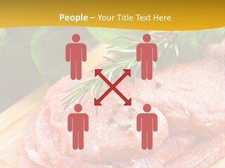 Slice Dinner Food PowerPoint Template