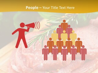 Slice Dinner Food PowerPoint Template