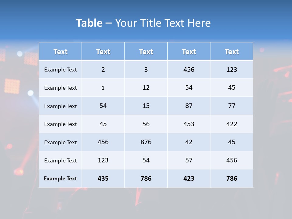 Nightlife Clubbing Nightclub PowerPoint Template