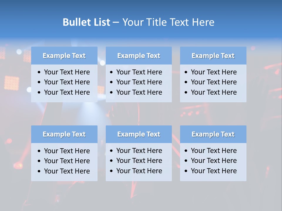 Nightlife Clubbing Nightclub PowerPoint Template