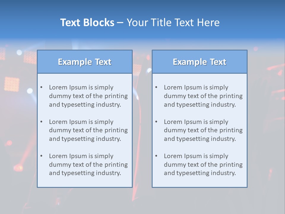 Nightlife Clubbing Nightclub PowerPoint Template
