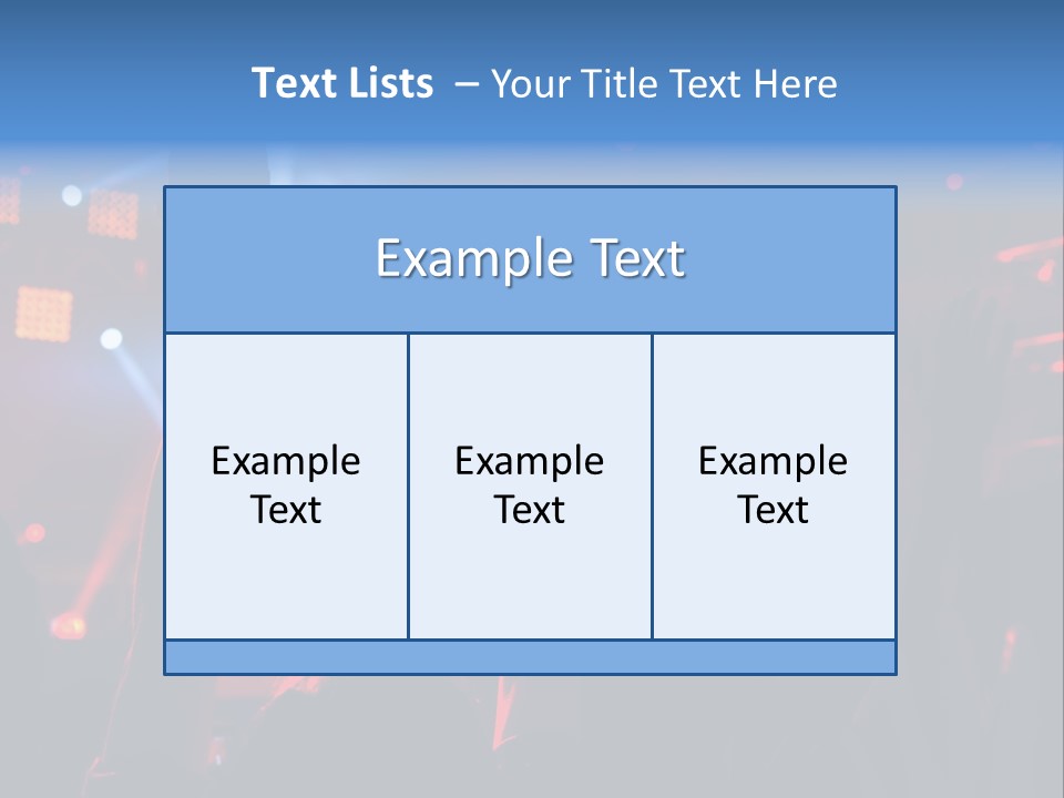 Nightlife Clubbing Nightclub PowerPoint Template