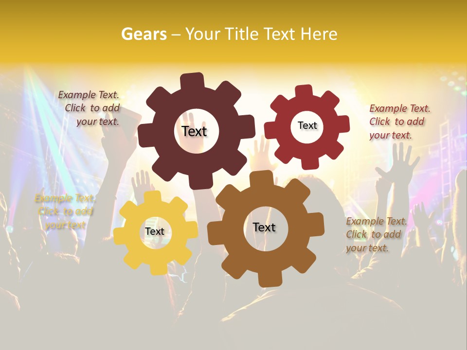 Air Man Happy PowerPoint Template