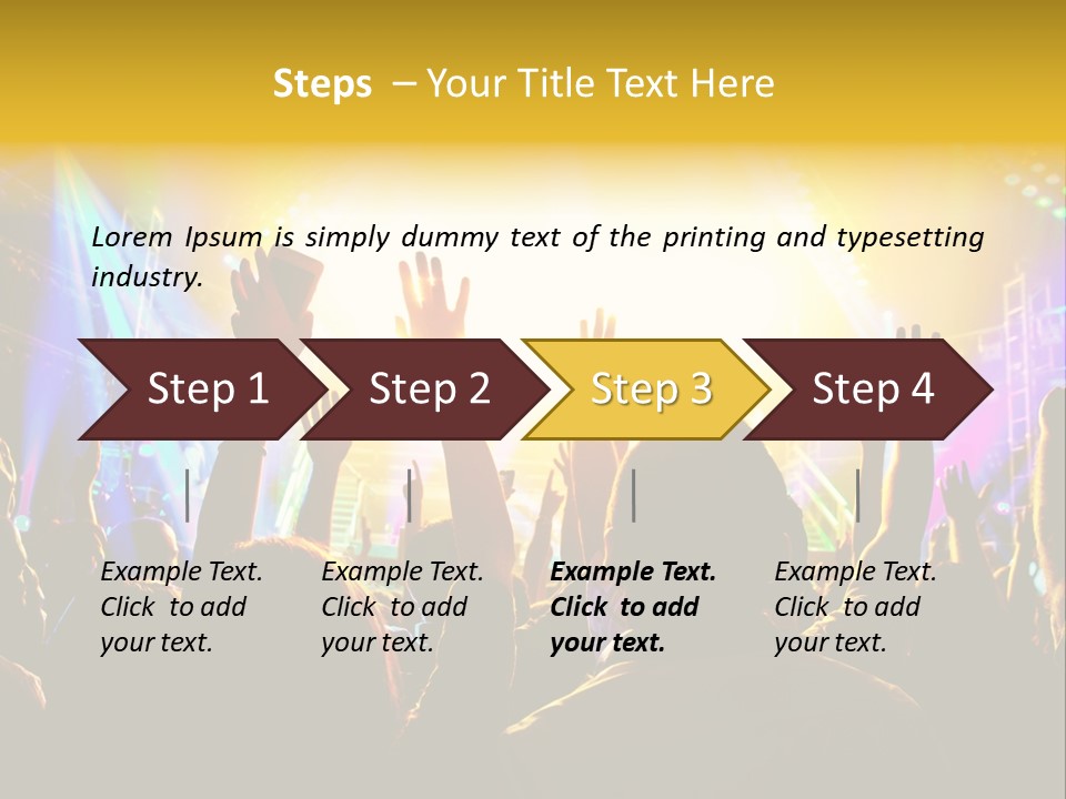 Air Man Happy PowerPoint Template