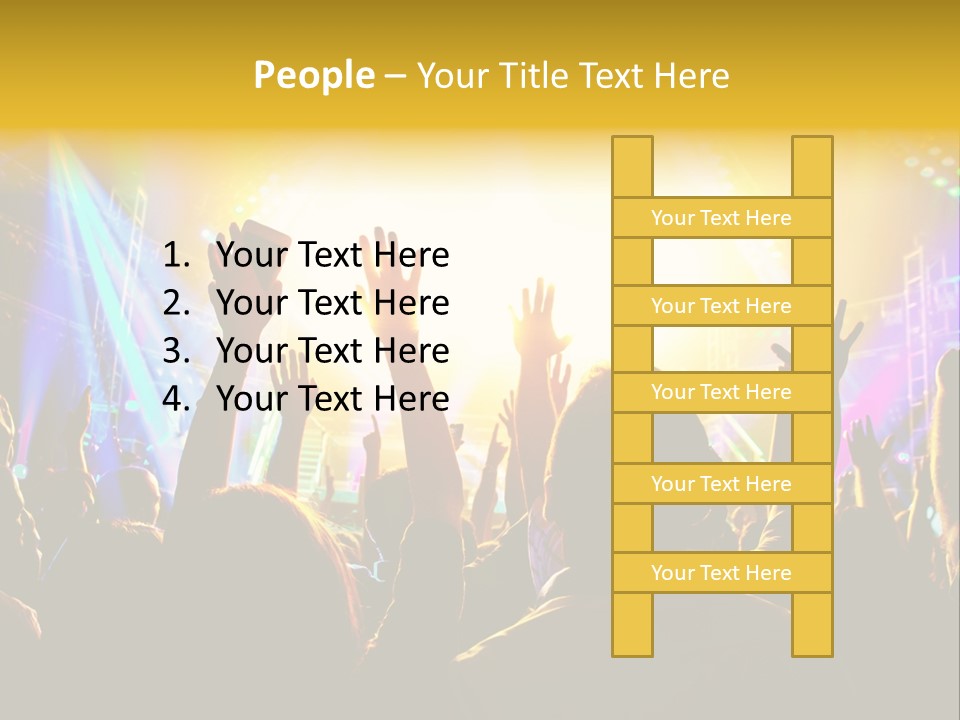 Air Man Happy PowerPoint Template