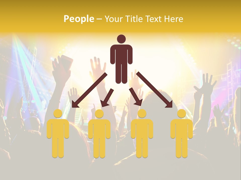 Air Man Happy PowerPoint Template