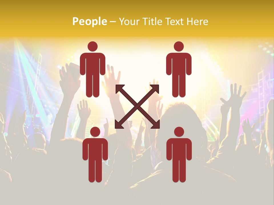 Air Man Happy PowerPoint Template