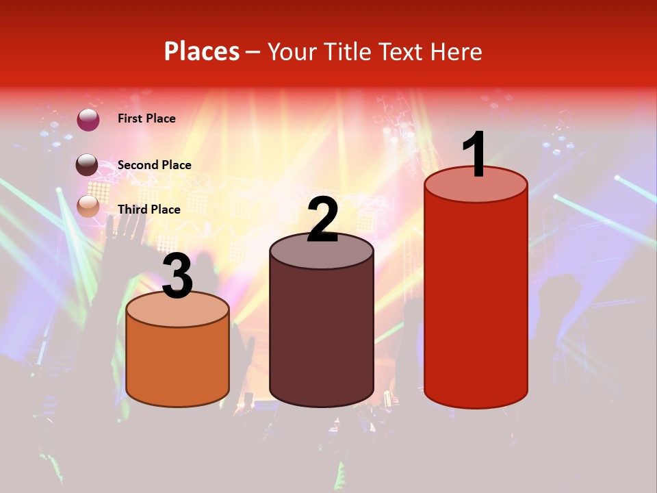 Partying Colorful Band PowerPoint Template