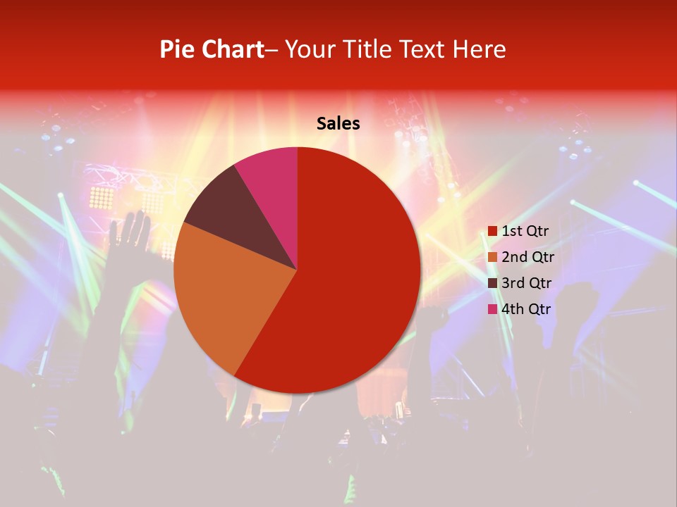 Partying Colorful Band PowerPoint Template