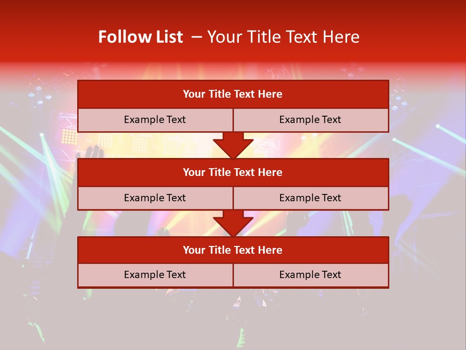 Partying Colorful Band PowerPoint Template