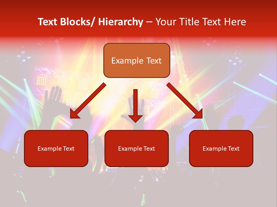 Partying Colorful Band PowerPoint Template