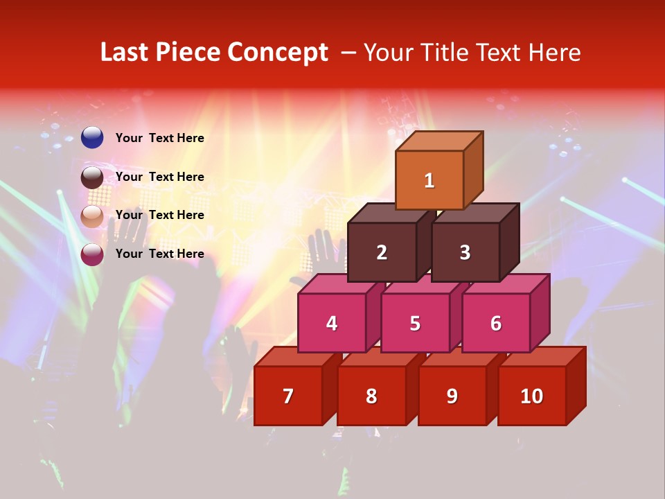 Partying Colorful Band PowerPoint Template