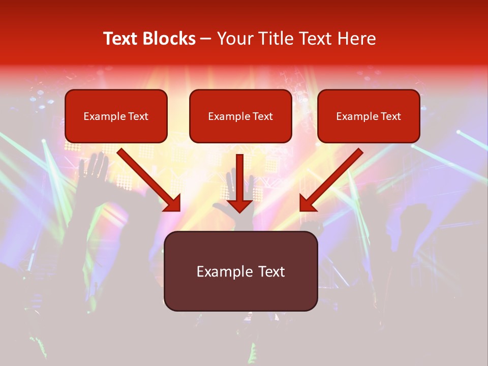 Partying Colorful Band PowerPoint Template