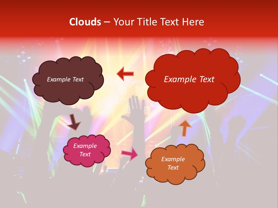 Partying Colorful Band PowerPoint Template