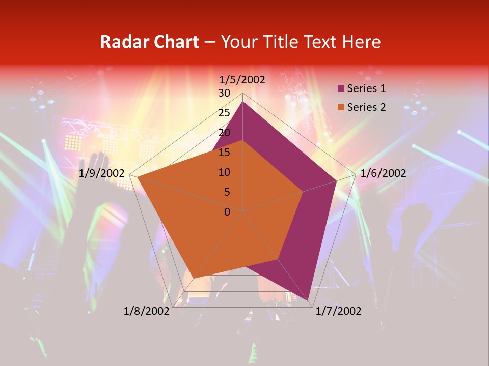 Partying Colorful Band PowerPoint Template