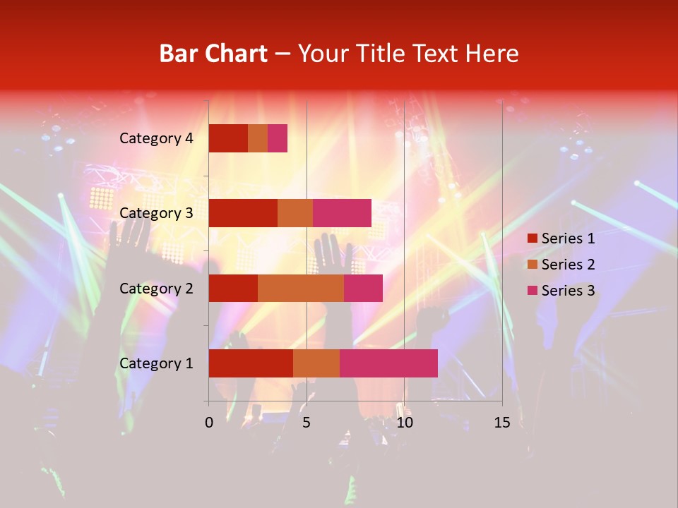Partying Colorful Band PowerPoint Template