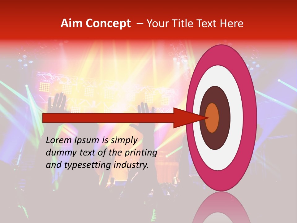 Partying Colorful Band PowerPoint Template