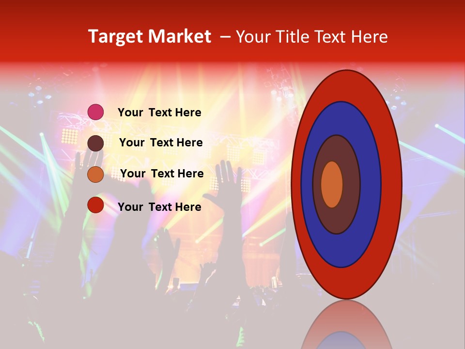 Partying Colorful Band PowerPoint Template