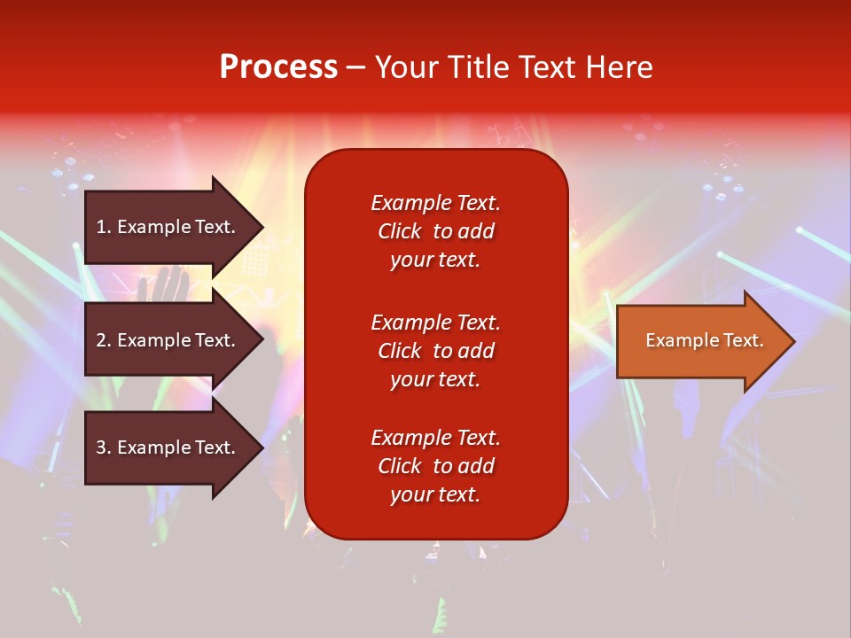 Partying Colorful Band PowerPoint Template
