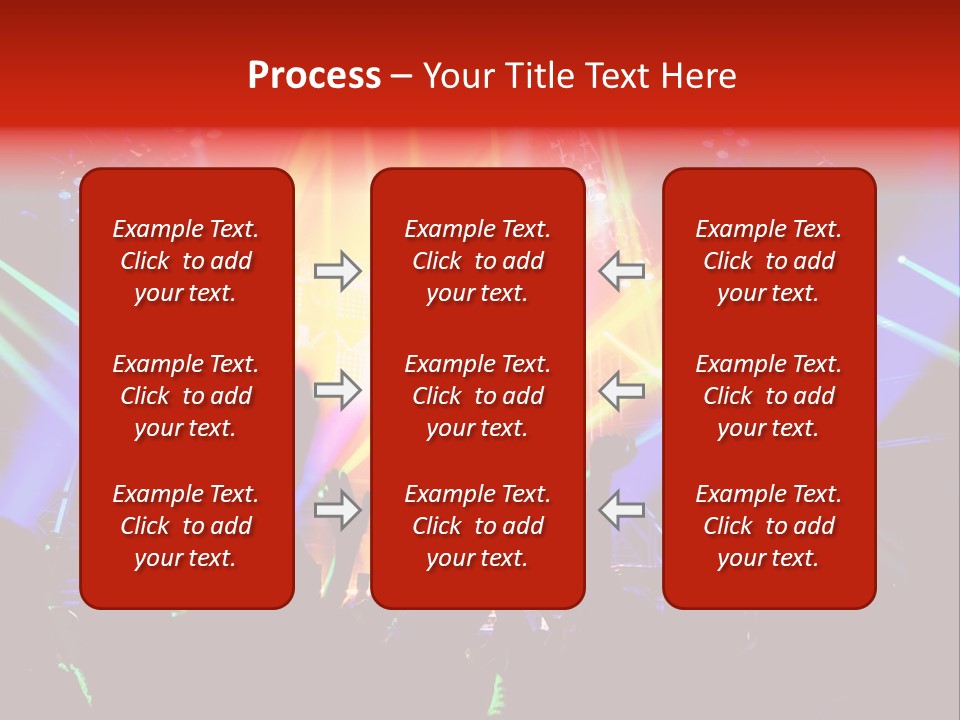 Partying Colorful Band PowerPoint Template
