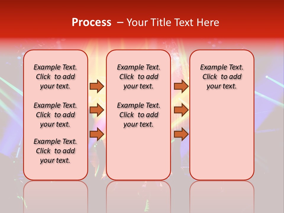 Partying Colorful Band PowerPoint Template