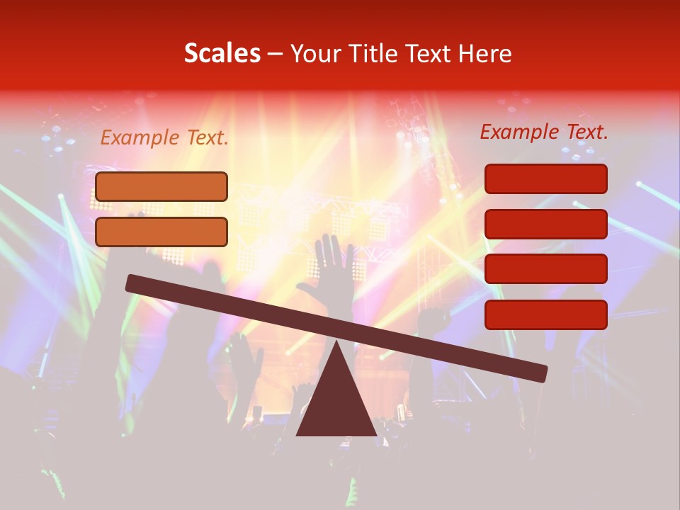 Partying Colorful Band PowerPoint Template