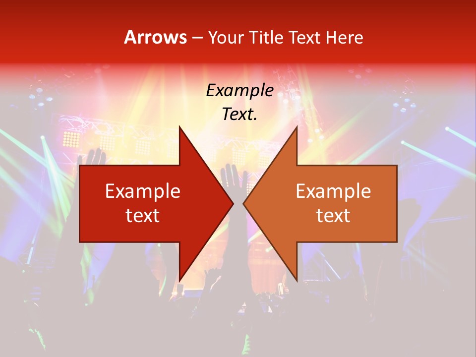 Partying Colorful Band PowerPoint Template