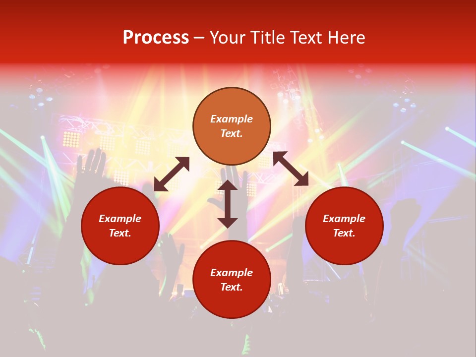 Partying Colorful Band PowerPoint Template