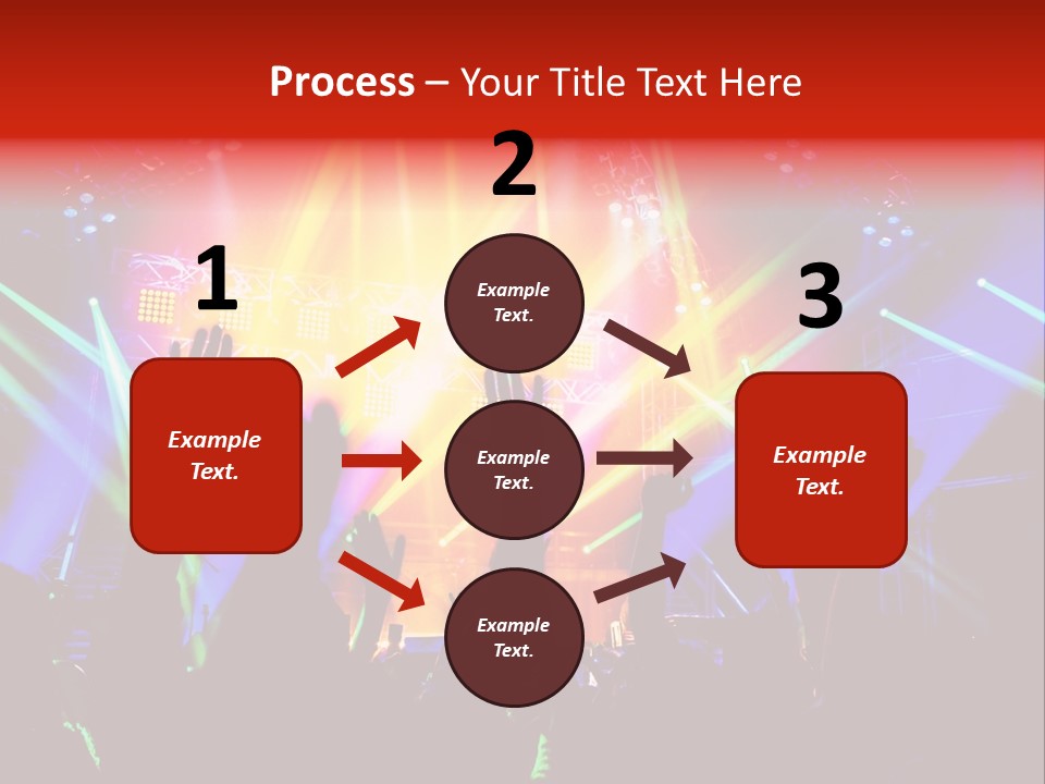 Partying Colorful Band PowerPoint Template