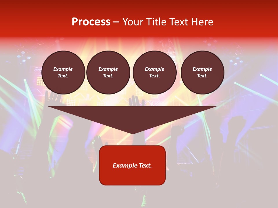 Partying Colorful Band PowerPoint Template