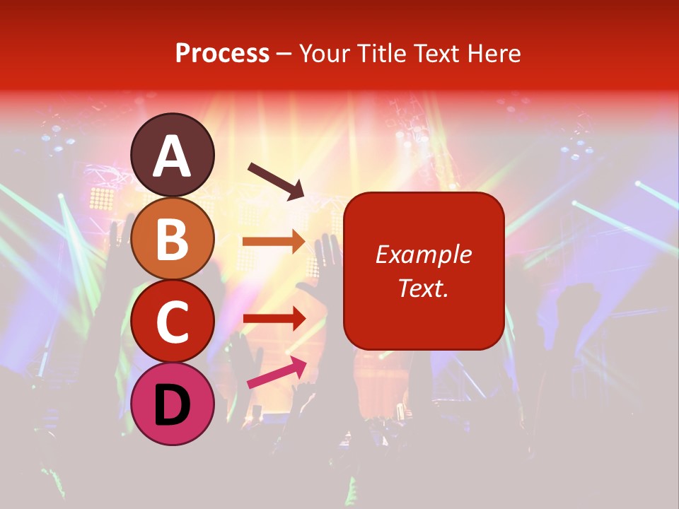 Partying Colorful Band PowerPoint Template