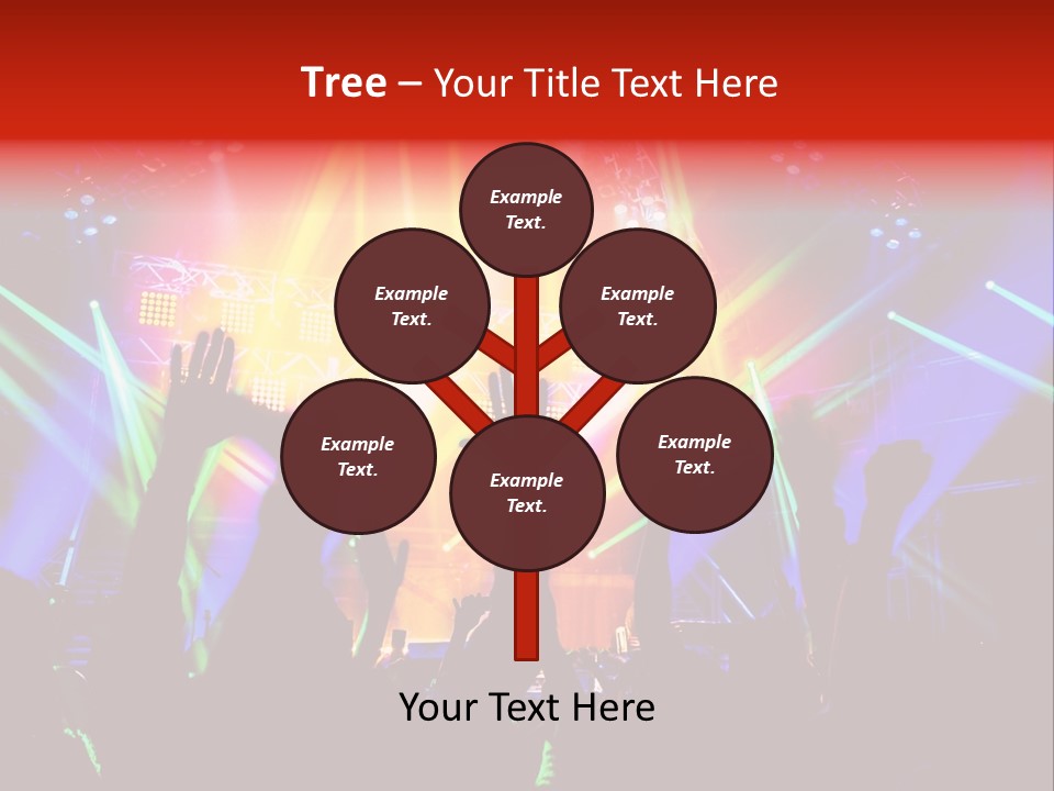 Partying Colorful Band PowerPoint Template