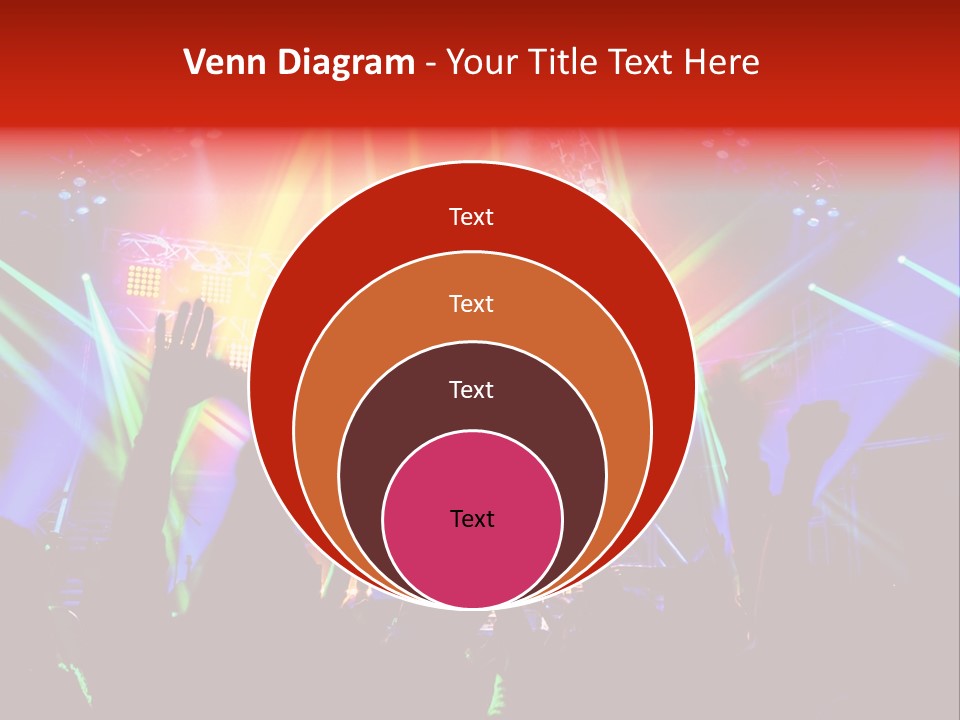 Partying Colorful Band PowerPoint Template