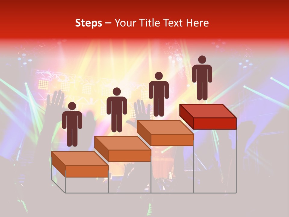 Partying Colorful Band PowerPoint Template