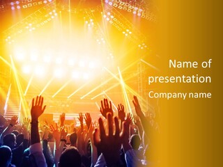 Dance Sound Club PowerPoint Template