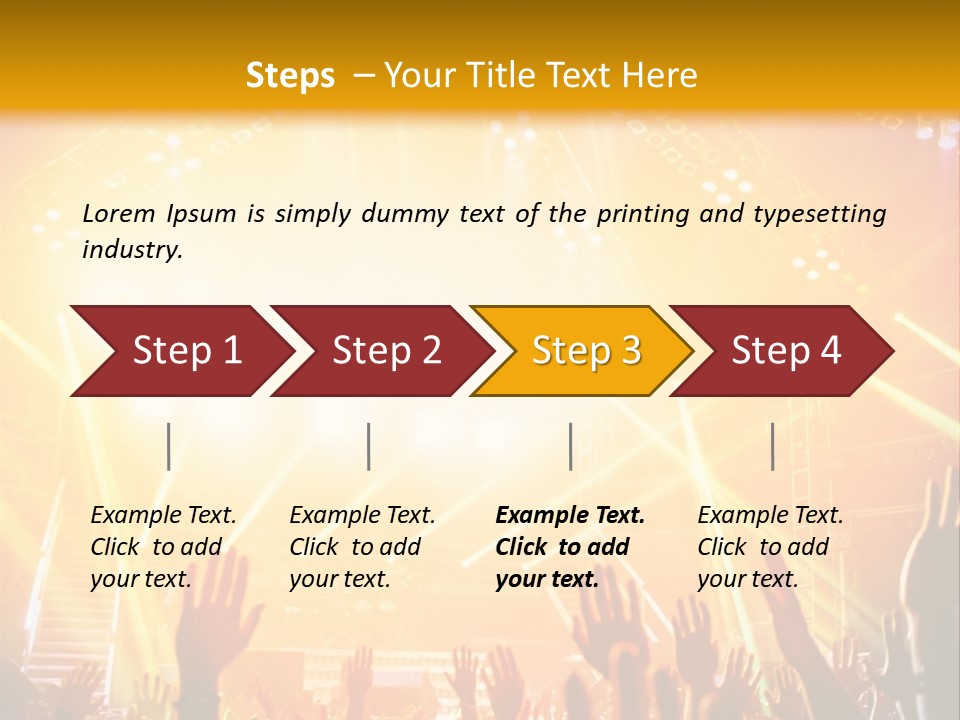 Dance Sound Club PowerPoint Template