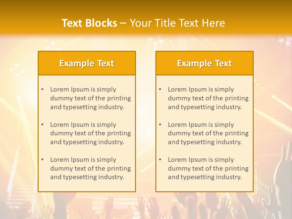 Dance Sound Club PowerPoint Template