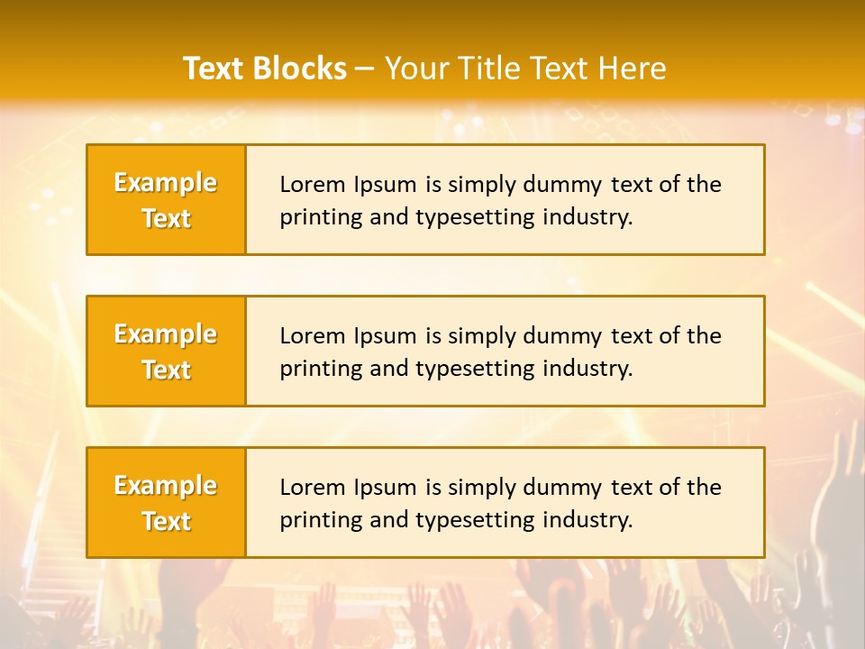 Dance Sound Club PowerPoint Template