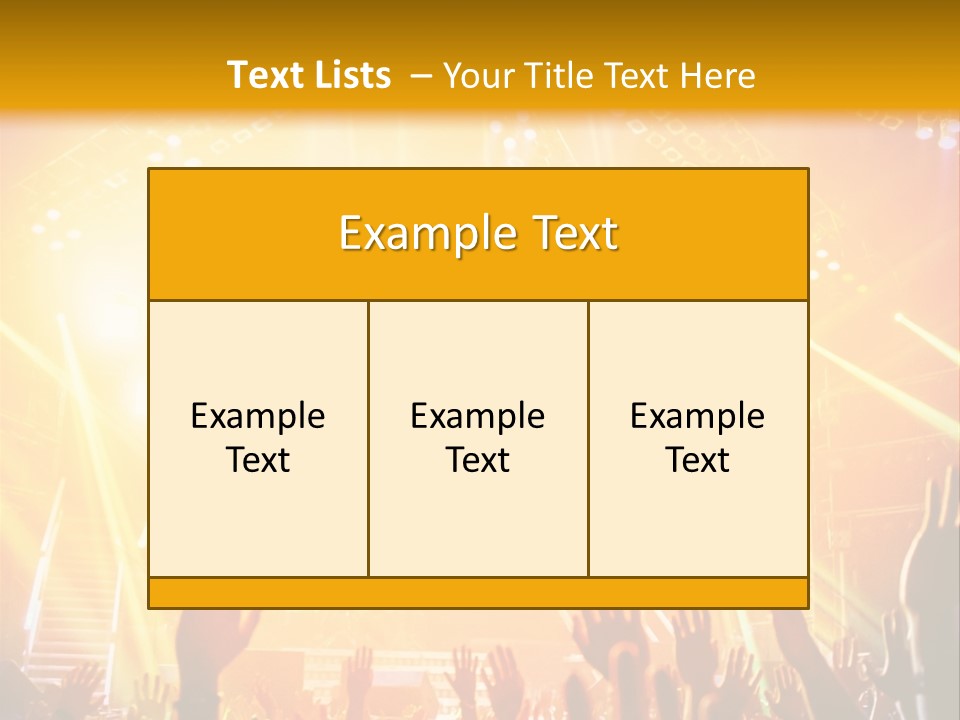 Dance Sound Club PowerPoint Template